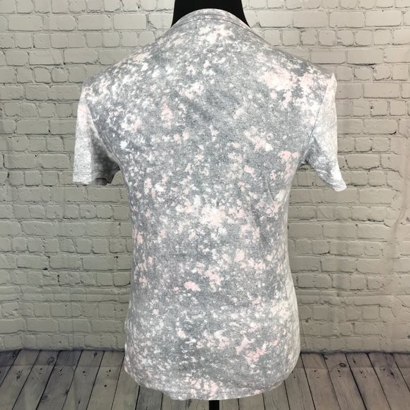 GUESS Jeans Galaxy V-Neck T-Shirt with Skeleton - Picture 4 of 5